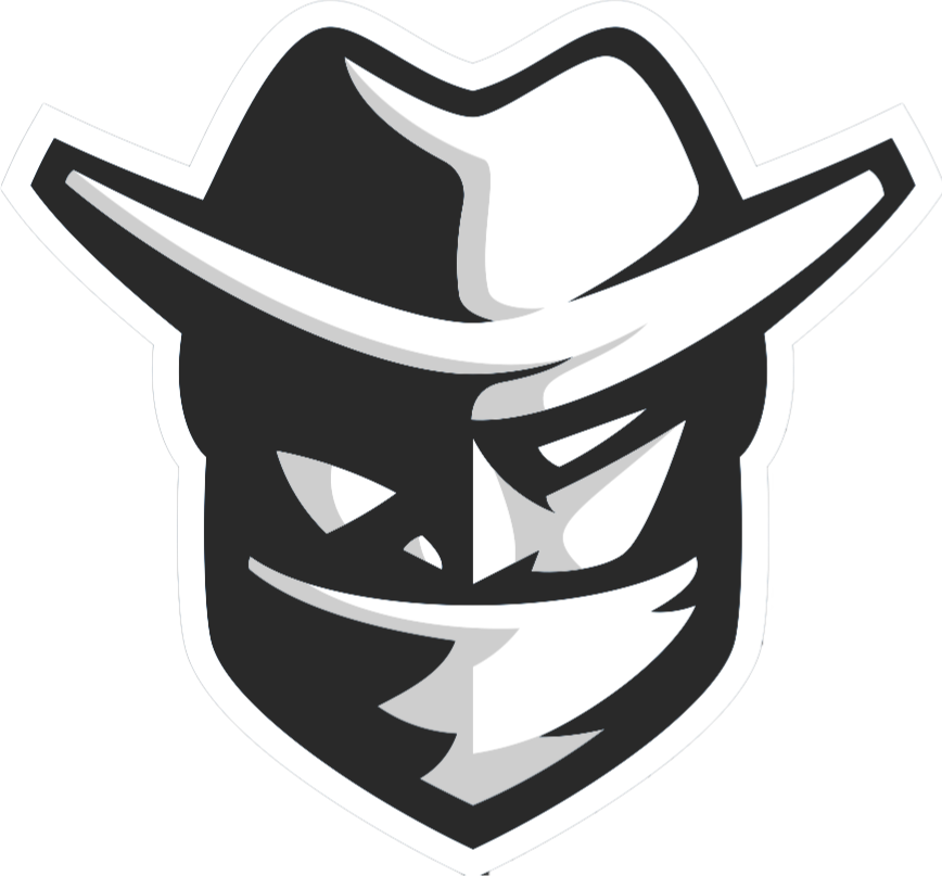 BANDITS Batting Helmet Sticker