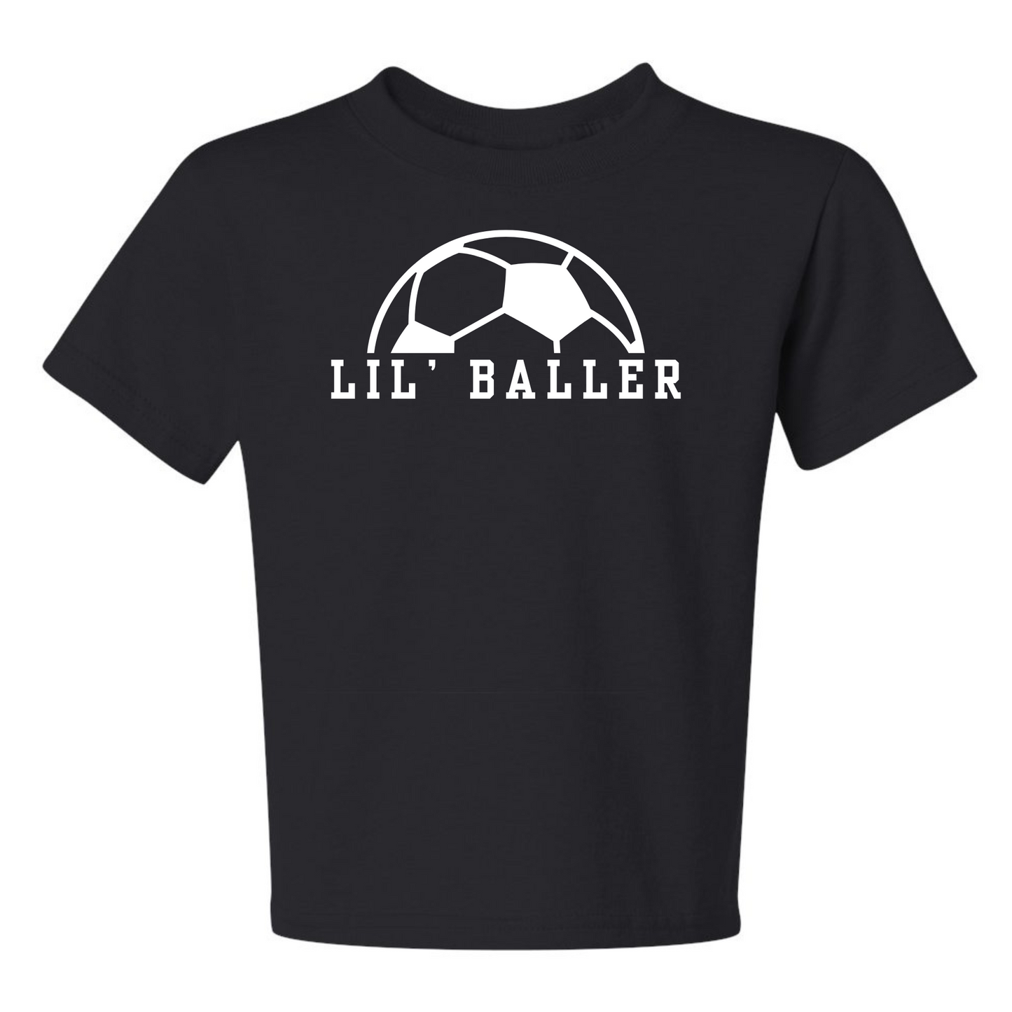 Infant/Toddler T-Shirt: Lil' Baller (Soccer)