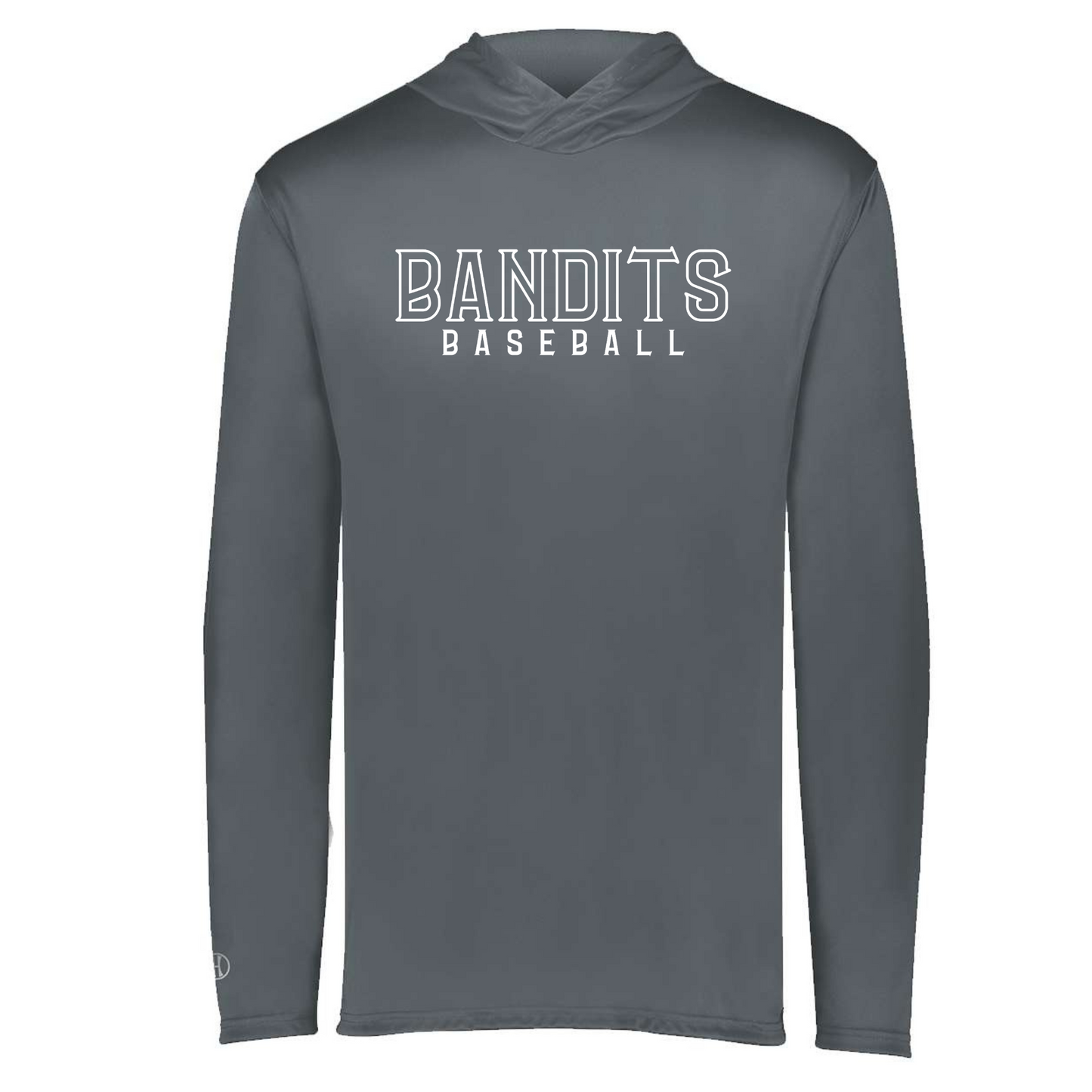BANDITS Long Sleeve HOODED Performance Tee (Adult)