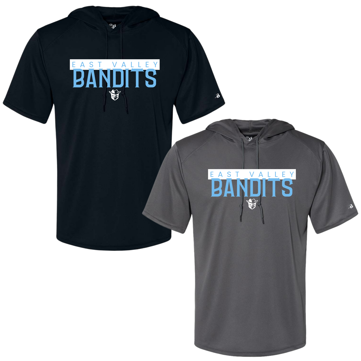 BANDITS Short Sleeve Performance T-Shirt w/Hood