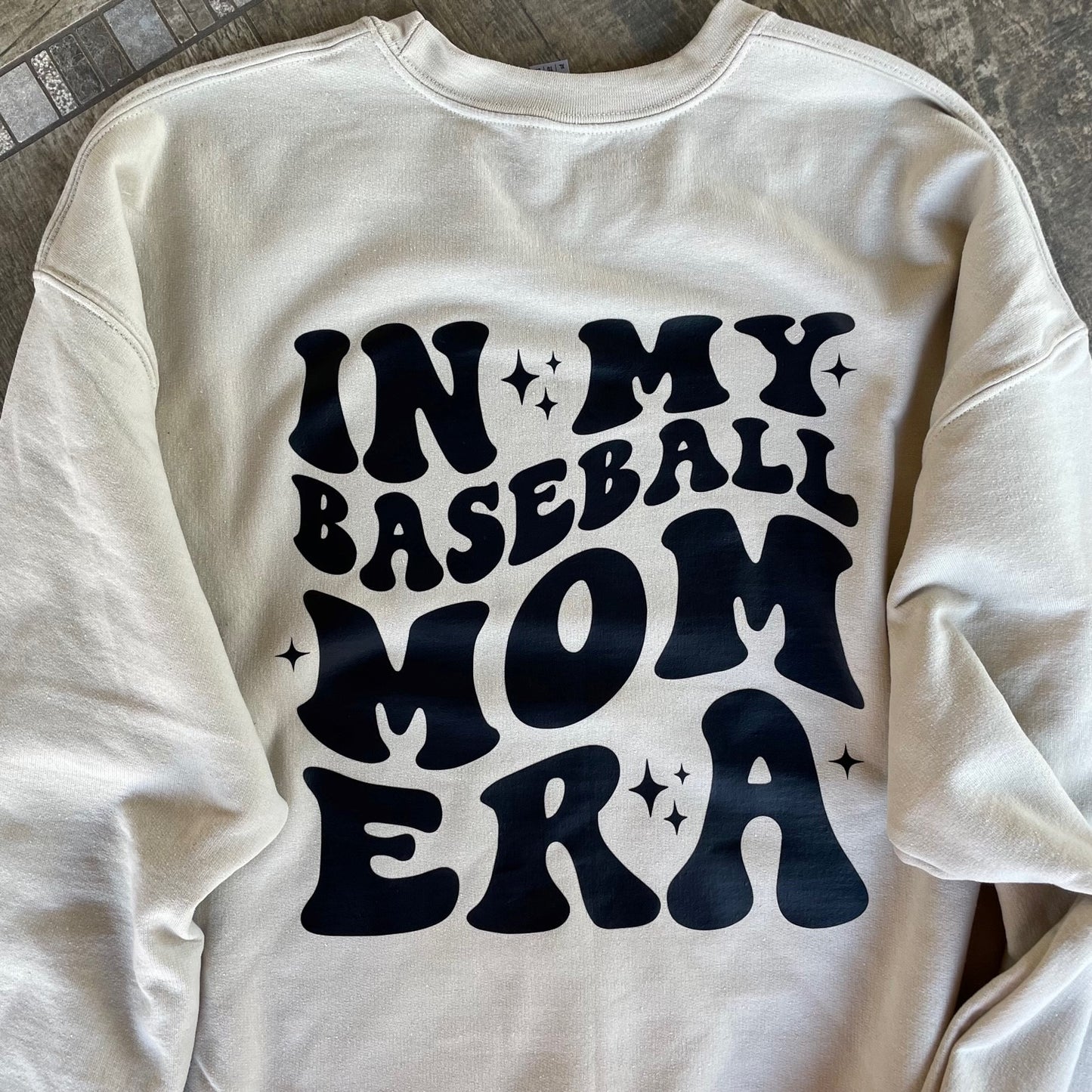 Baseball Mom Era Crewneck Sweatshirt