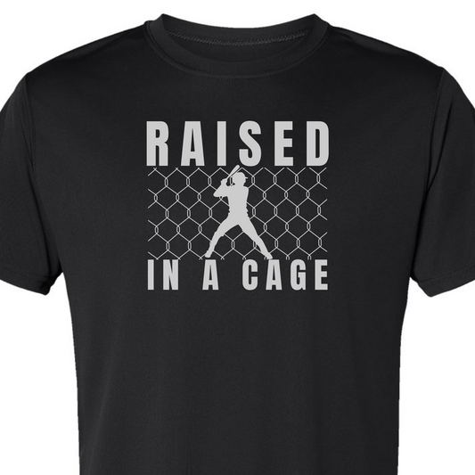 Raised in a Cage Performance T-Shirt