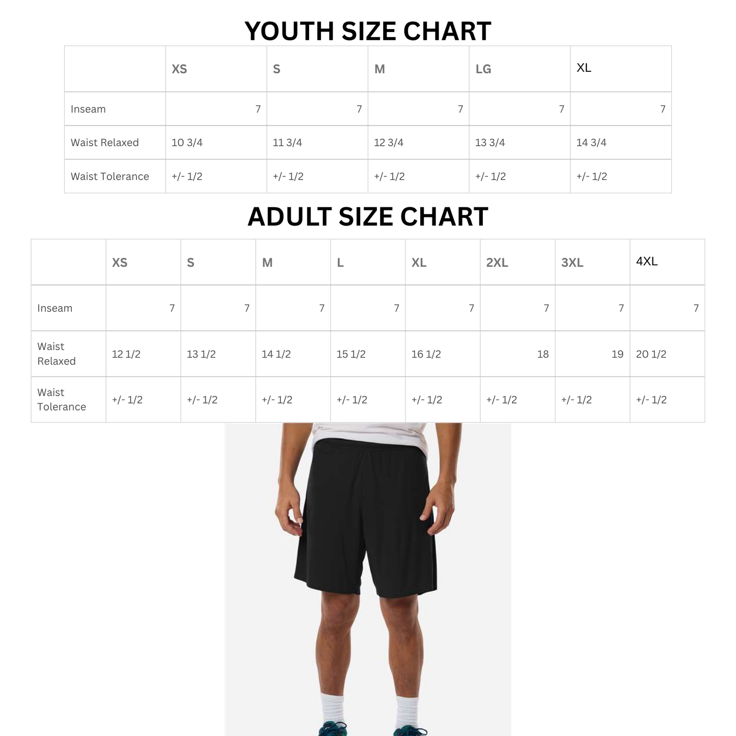 CCB: 7" Shorts w/Pockets