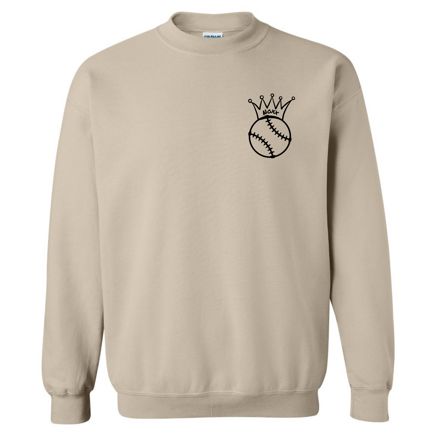 Crown Logo Crewneck Sweatshirt