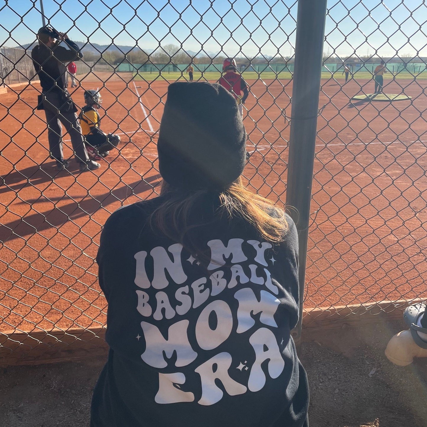 Baseball Mom Era Crewneck Sweatshirt