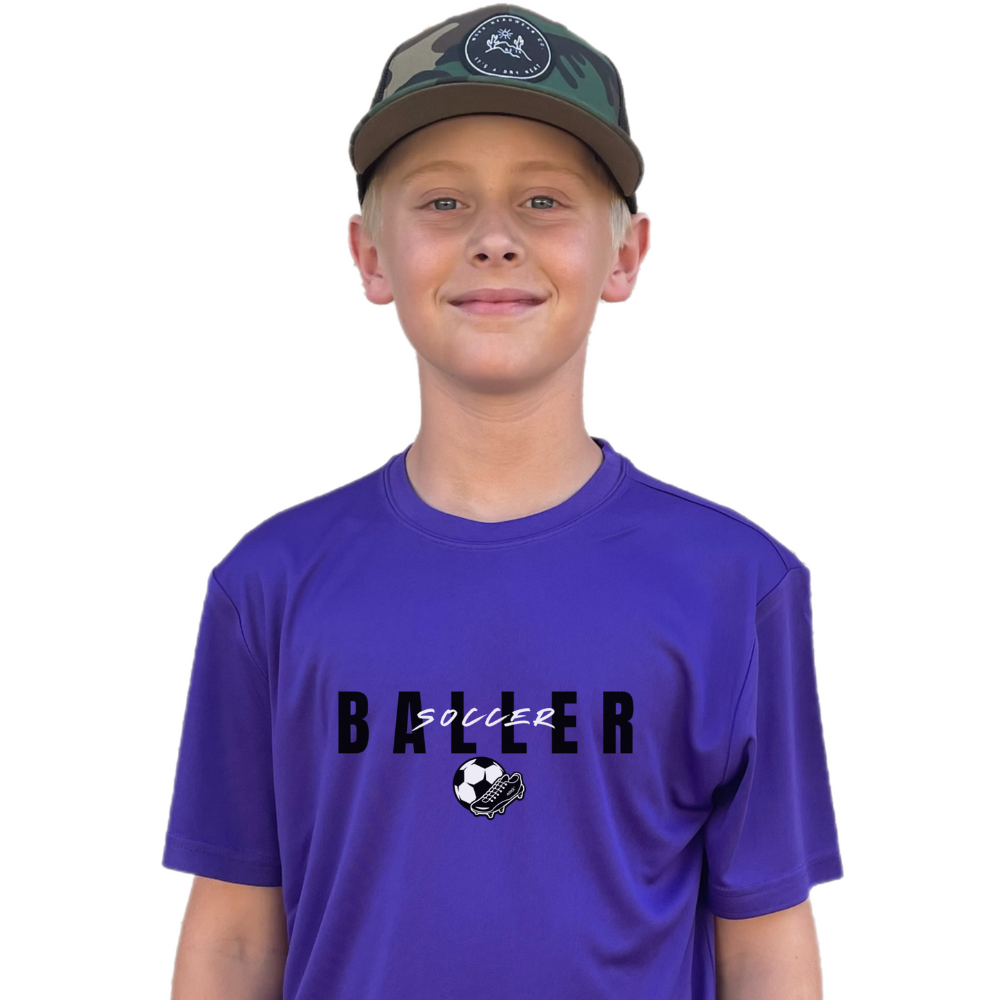 Soccer-Baller Performance T-Shirt