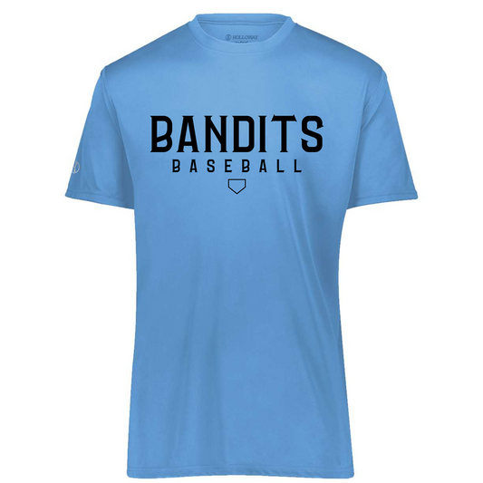 BANDITS Performance T-Shirt (Blue w/Black Logo)