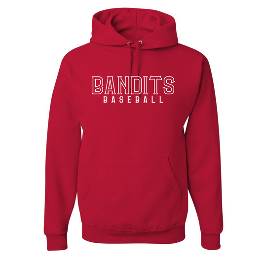 *SALE* Bandits Adult XL Hoodie Sweatshirt