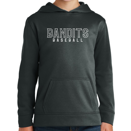 BANDITS Lightweight Performance Fleece Hoodie (Black)