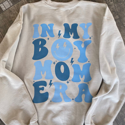 Boy Mom Era Crewneck Sweatshirt