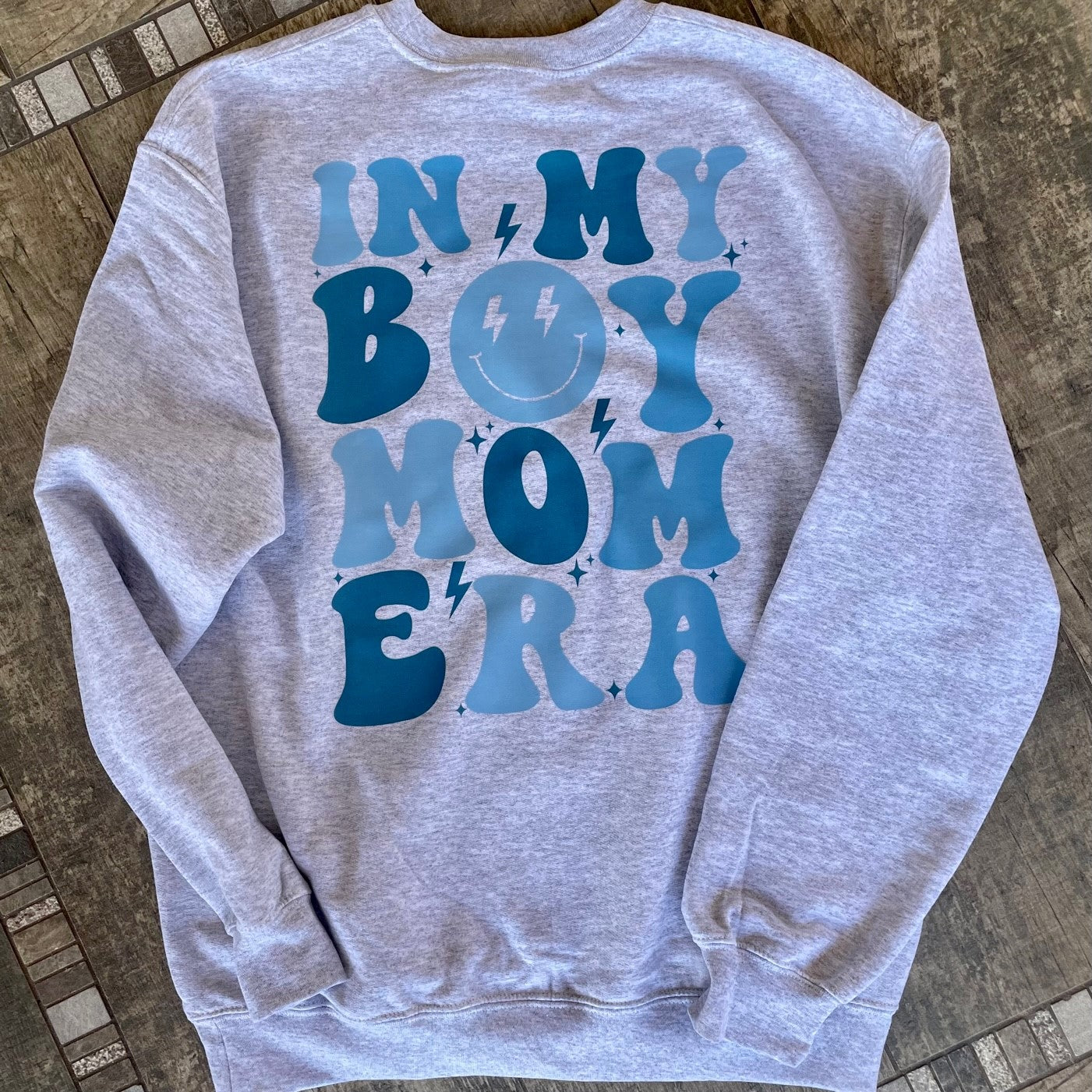 Boy Mom Era Crewneck Sweatshirt