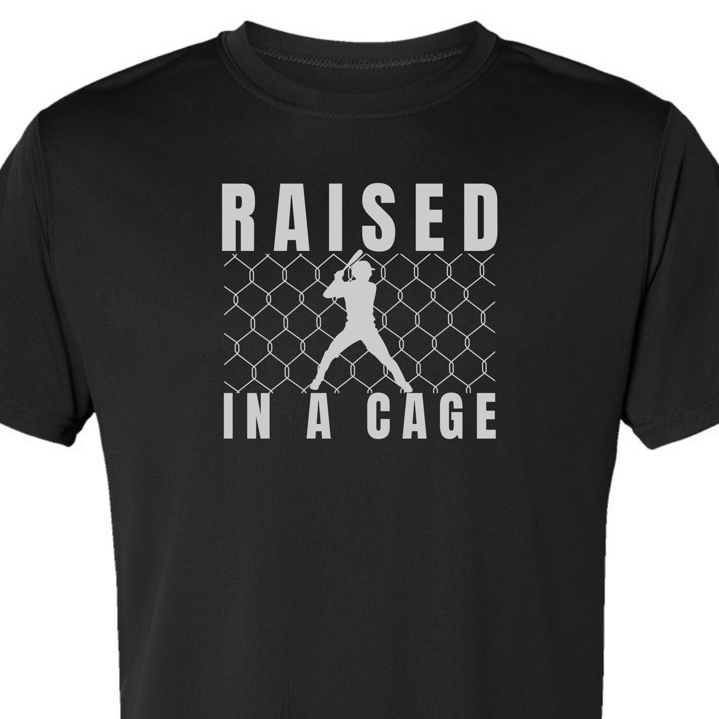 Raised in a Cage Performance T-Shirt