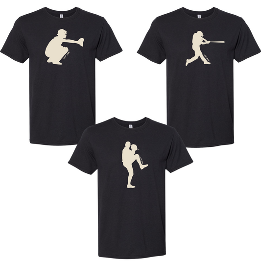 Baseball Positions Performance T-Shirt