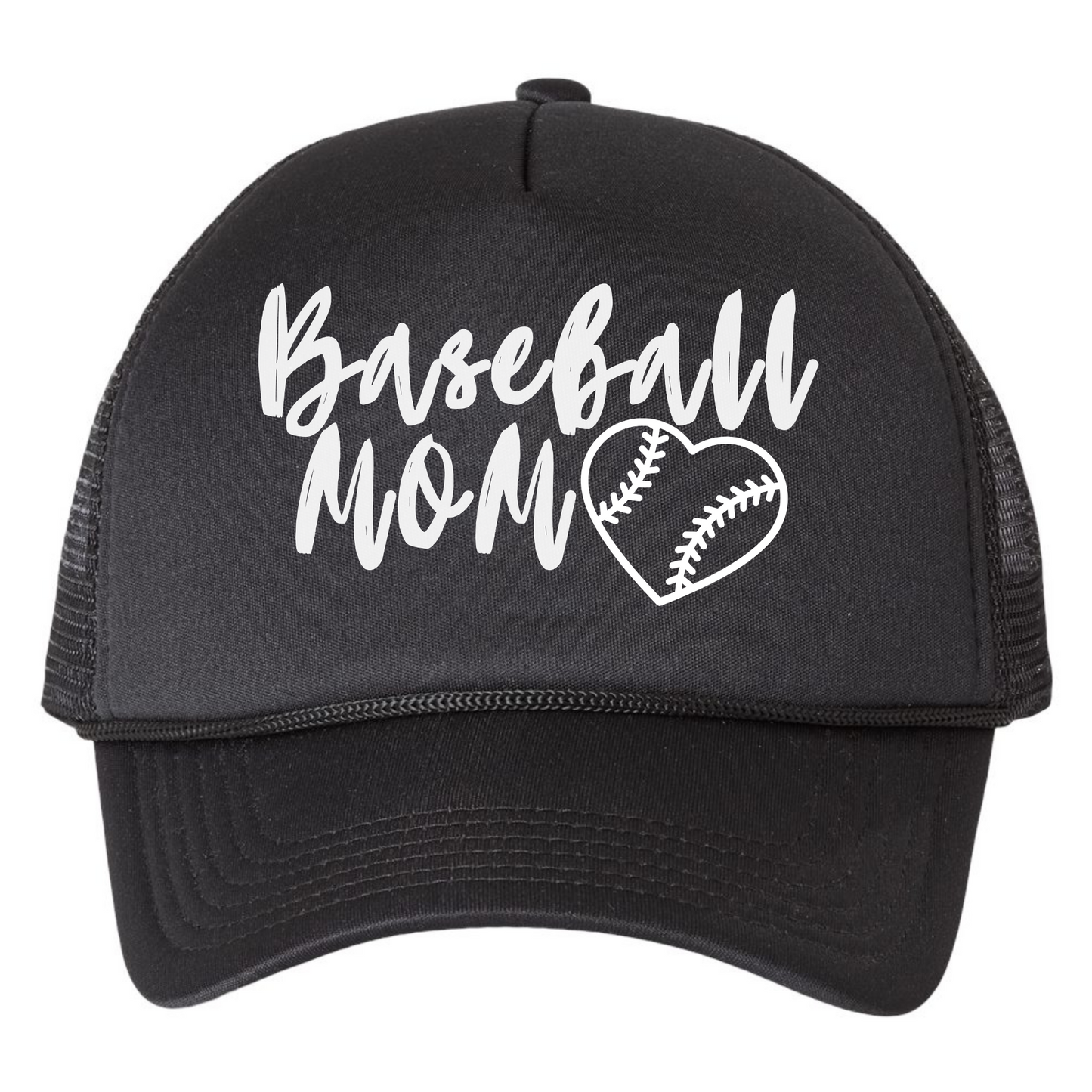 Baseball Mom Foam Trucker Hat