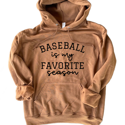 Favorite Season Hoodie Sweatshirt (Any Sport)
