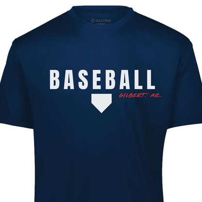 Gilbert, AZ Baseball Performance T-Shirt