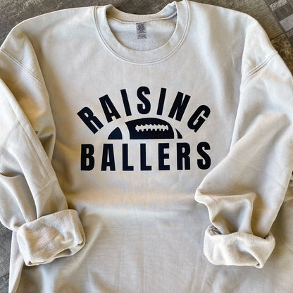 Raising Ballers Crewneck Sweatshirt (Football)