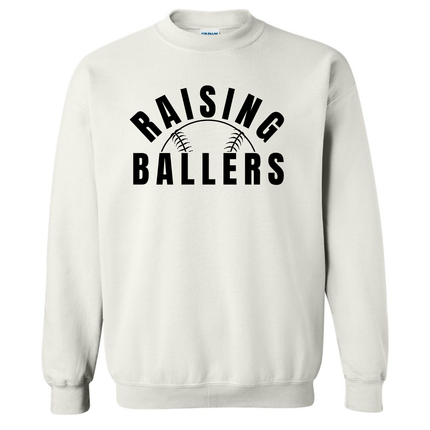Raising Ballers Crewneck Sweatshirt (Baseball)