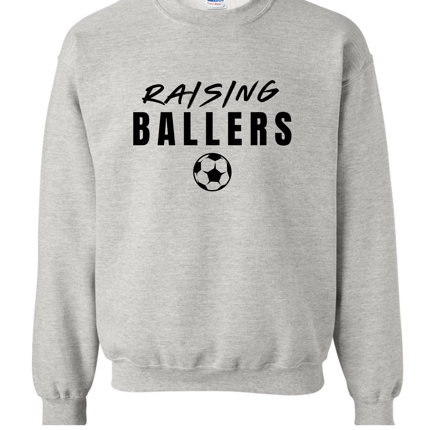 Raising Ballers Crewneck Sweatshirt (Soccer)