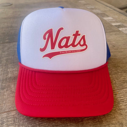 "NATS" Americana Foam Trucker Hat