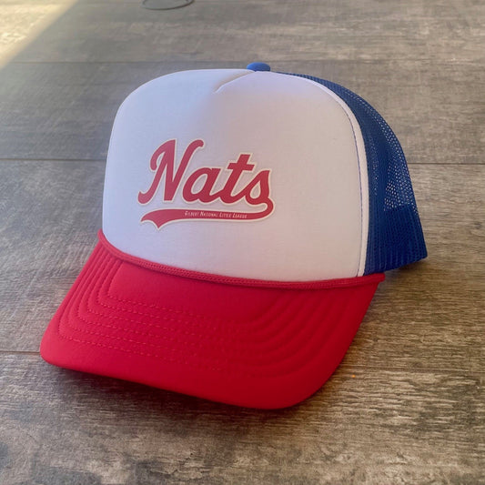 "NATS" Americana Foam Trucker Hat